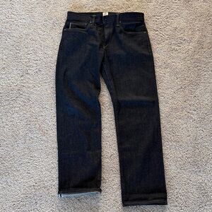 HIROSHI Kato Men’s 32/30 Hammer Straight- Indigo One Wash 10.5oz Selvedge